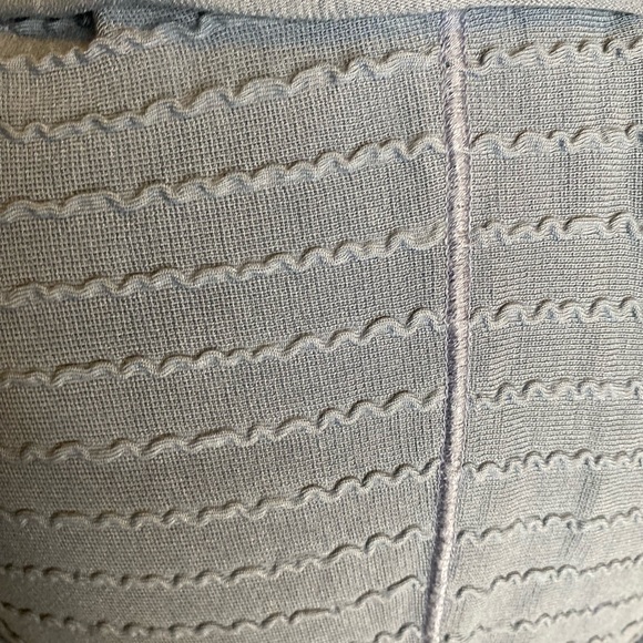 Armani Collezioni Blue Fitted Button down Sweater - Picture 5 of 7